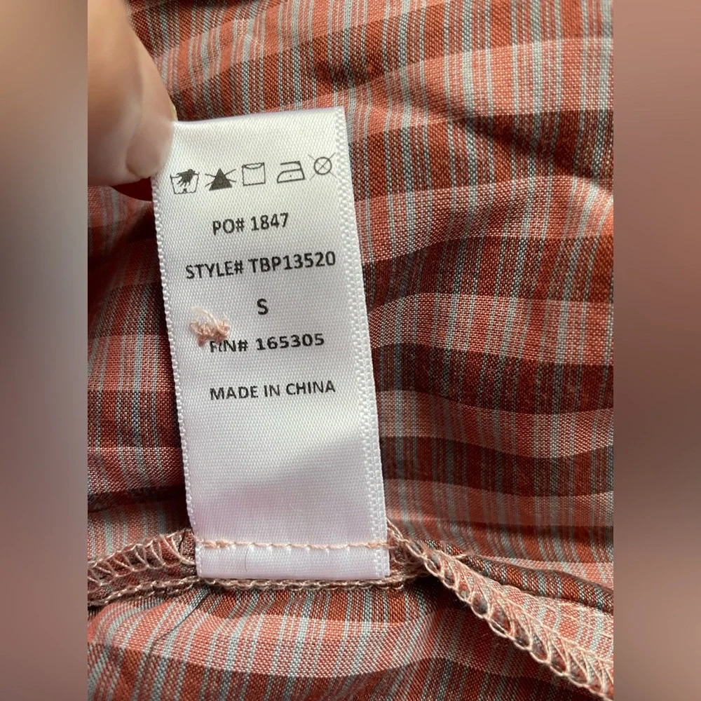 Talulah Women Straight Striped Pants Size Small - Picture 8 of 8